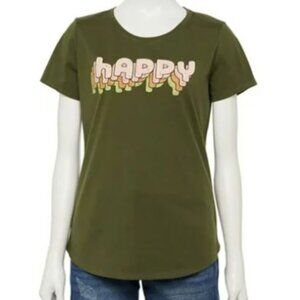 Graphic Tee - Happy - Medium